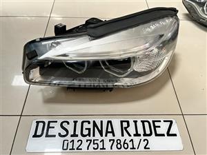 BMW F45 220i (LEFT) HEADLIGHT AVAILABLE.