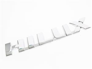 Toyota Hilux Chrome Badge (21cm)