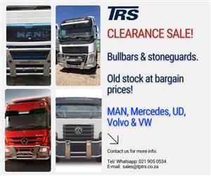 Sale! Truck bullbars & stoneguards