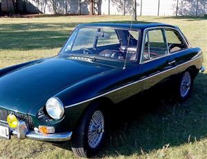 1967 MGB GT Classic British Coupe