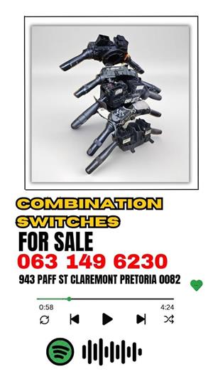 Combination switches for sale Contact me for the prices 
