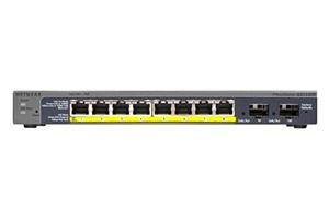 GS110TPv3 8-Port PoE Layer 3 Smart Managed Pro Gigabit Switch with 2x SFP Slots