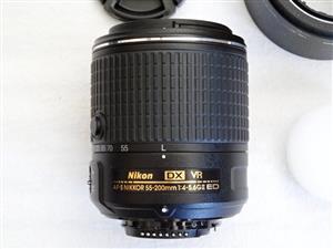 Nikon AF-S 55-200mm f/4-5.6 G II IF-ED DX VR Lens