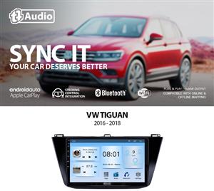 TT Audio 10″ replacement radio for VW Tiguan 2016 - 2018 (ECO)