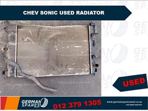 Chev Sonic Used Radiator