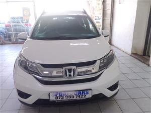 2017 Honda BR-V 1.5 Petrol, Automatic ,White COLOR Sparekey, service book 65000km 