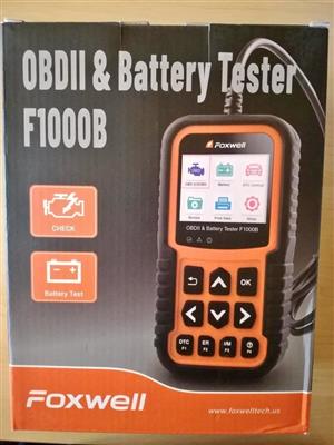 Foxwell F1000B OBDII & Battery Tester
