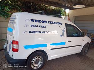 V.W. Caddy 1.9tdi window cleaning vehicle