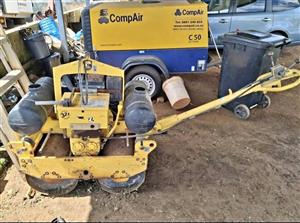2009 Bomag BW655-2 walk behind roller for sale