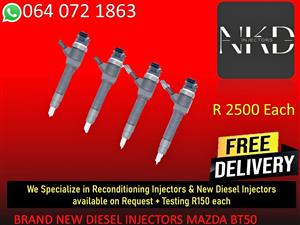 MAZDA BT50 NEW DIESEL INJECTORS FOR SALE