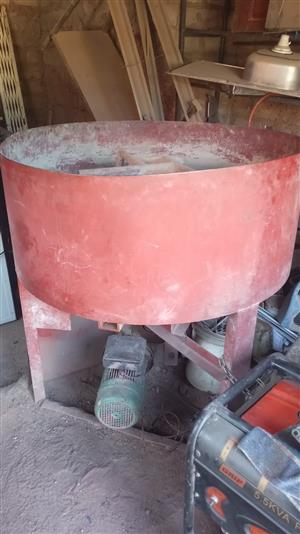 Pan mixer machine