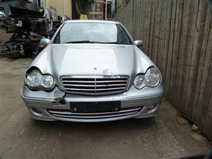 Mercedes C180K W203 1.8 Petrol AT 2719 Silver - 2006 SPARESBOYZ STRIPPING