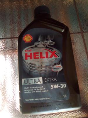 SHELL HELIX ULTRA EXTRA 5W/30 motor oil