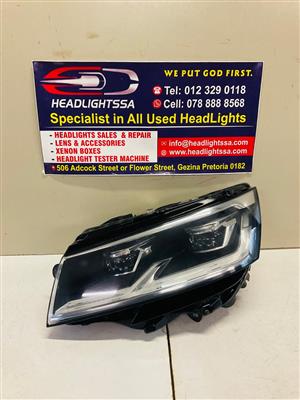 VW Transporter T7 facelift left side LED headlight 