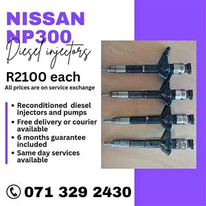 NISSAN NP300 YD25 DIESEL INJECTORS FOR SALE WITH WARRANTY