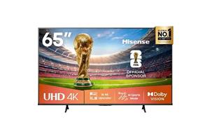 Hisense 65-inch Smart 4K UHD TV-65A6Q, new with 3yr warranty