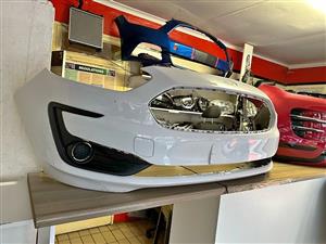 2020 FORD FIGO FRONT BUMPER IN GOOD CONDITION FOR SALE