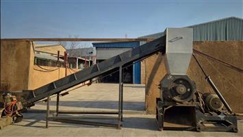 LD waste and scrape crushing and washing machinery
