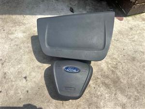 Ford Figo dashboard and steering airbags