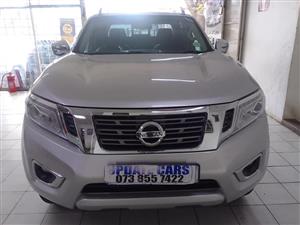 2018 NISSAN NAVARA 2.3 4X4 DOUBLE CAB AUTOMATIC  DIESEL SILVER LEATHER TOWBAR 