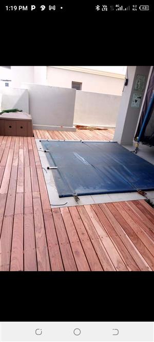 Wooden decks floors, pergolas,wall cladding, wooden walkways and patios