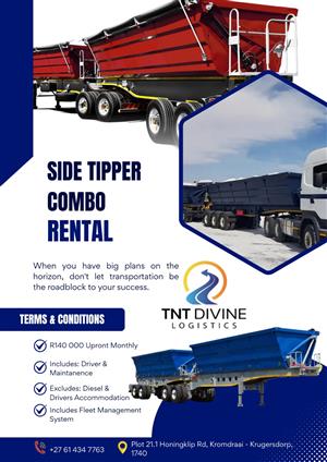 Side Tipper er Combo Rental