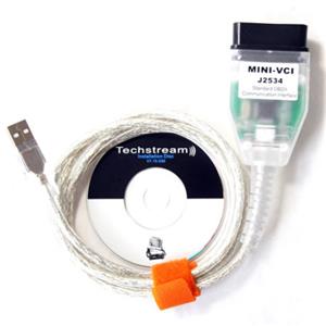 Toyota Cable + TIS Techstream 2018 (32/64 bit) for all Toyotas 1996+