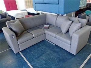 Corner unit L-shaped-grey