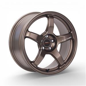 17″ A-Line Fury 5/100 Bronze Milled Flow Form Alloy Wheels