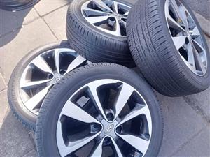 16inch Hyundai i20 rims and good tyres
