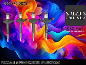 NISSAN NP300 DIESEL INJECTORS FOR SALE OR RECON