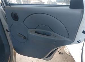 Chev Aveo left rear door panel 