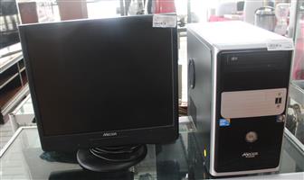 MECCER CORE I3 2GB RAM 236 HDD COMPLETE COMPUTER W/CABLES P/W@MLA.COM S065269A