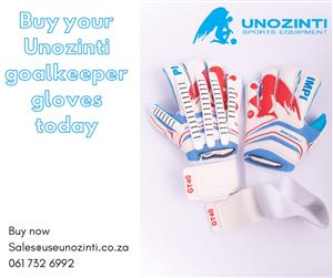 Unozinti Sports Equipment - Goalkeeper gloves on sale now!