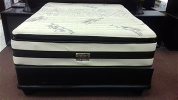 Restonic Magnolia Queen Pillow Top Mattress And Base Set Junk Mail