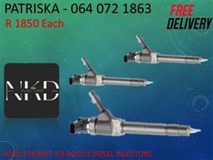 FORD EVEREST 3,0 BOSCH DIESEL INJECTORS