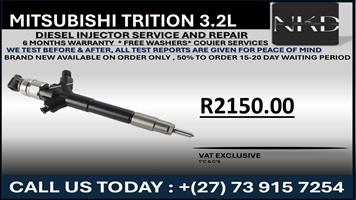 Mitsubshi Trition 3.2L Diesel Injectors 