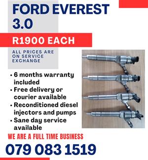 FORD EVEREST 3.0 INJECTORS FOR SALE 