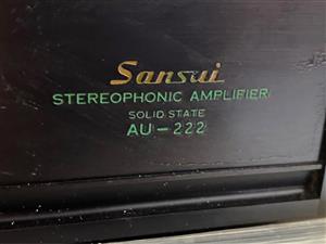 SANSUI AU-222 amplifier RECAPPED