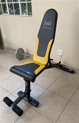 Gym equipment (various items)