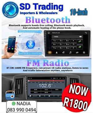 Double Din Android 10-inch Car Stereo Radio