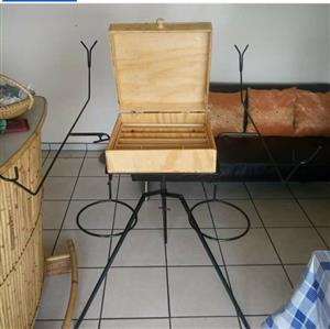 Tripod Stand and Tackle Box