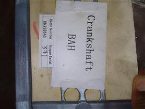 Crankshaft BAH engines