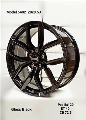 20” Range Rover wheels
