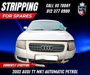 2002 Audi TT MK1 Automatic Petrol – Stripping for Spares 