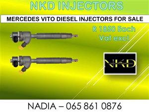 Mercedes Vito diesel injectors for sale