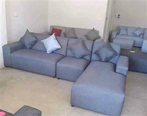 L Shape 3 Piece couches on Special Offer