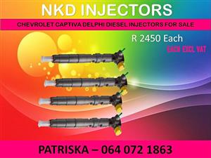 DIESEL INJECTORS NEW OR RECON ON CHEV CAPTIVA FOR SALE