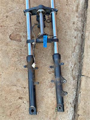 Honda CBR 300 shocks. Meyerton bike scrapyard new and secondhand spares.