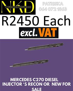 MERCEDES C270 - KEEP YOUR VEHICLE STRONG WITH RECON DIESEL INJECTORS 